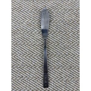 Vintage Oxford Hall Stainless Japan Fleur de Lis Butter Knife